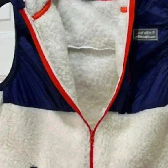 NEW Eddie Bauer Shearling‎ Fleece Hooded Vest Child’s Size 14 NWT - Picture 2 of 9